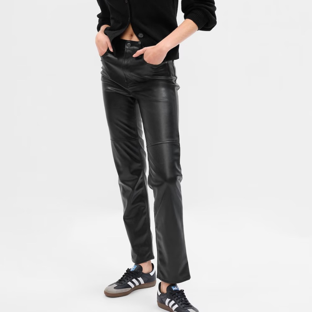 Gap vegan leather pants